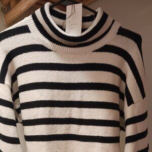 A New Day Striped Sweater -XS